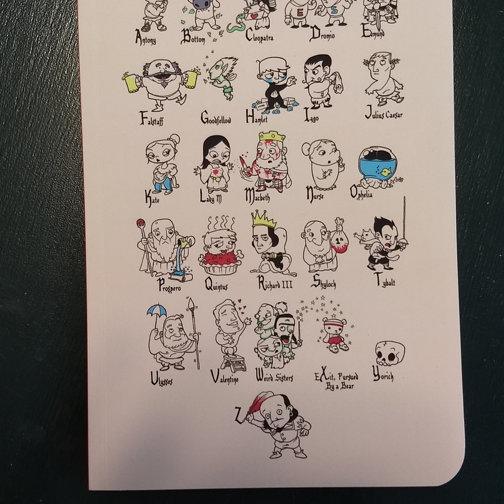 Shakespeare A-Z Journal (NEW)